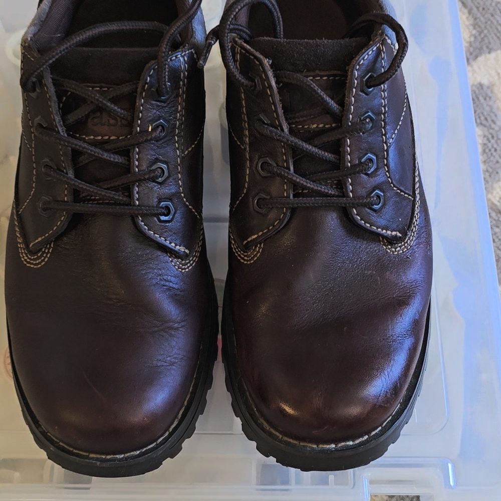 Bass Men's Dark Brown Leather Boots